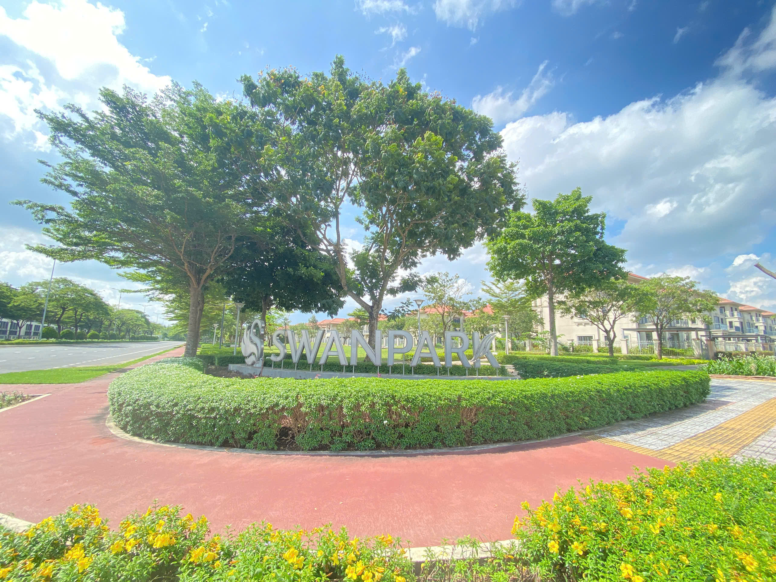 Cây xanh tại Khu đô thị Swanpark