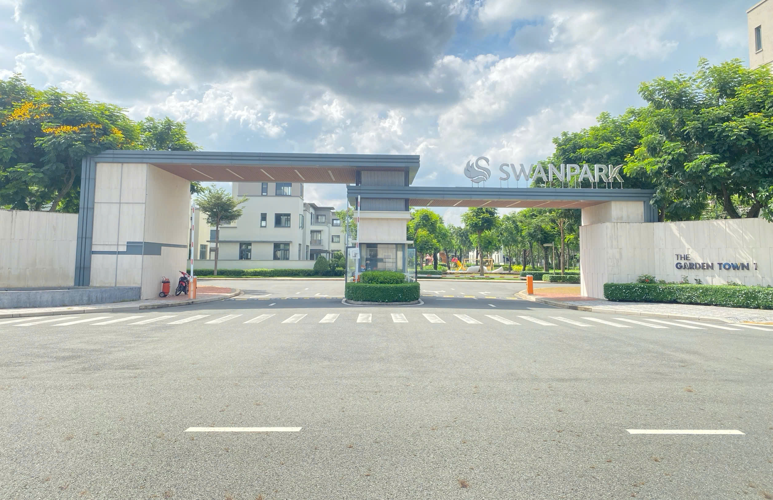 Cây xanh tại Khu đô thị Swanpark