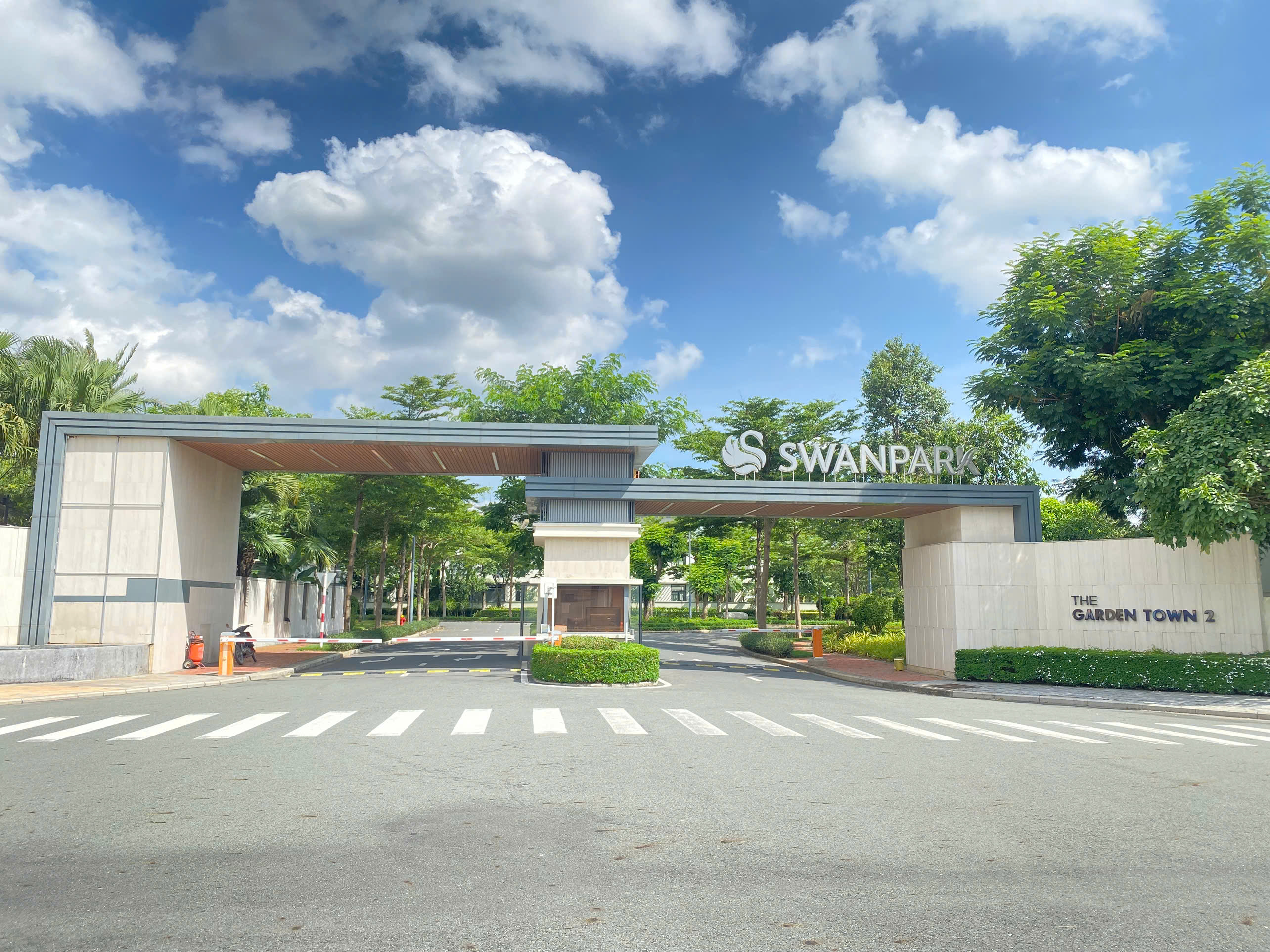 Cây xanh tại Khu đô thị Swanpark