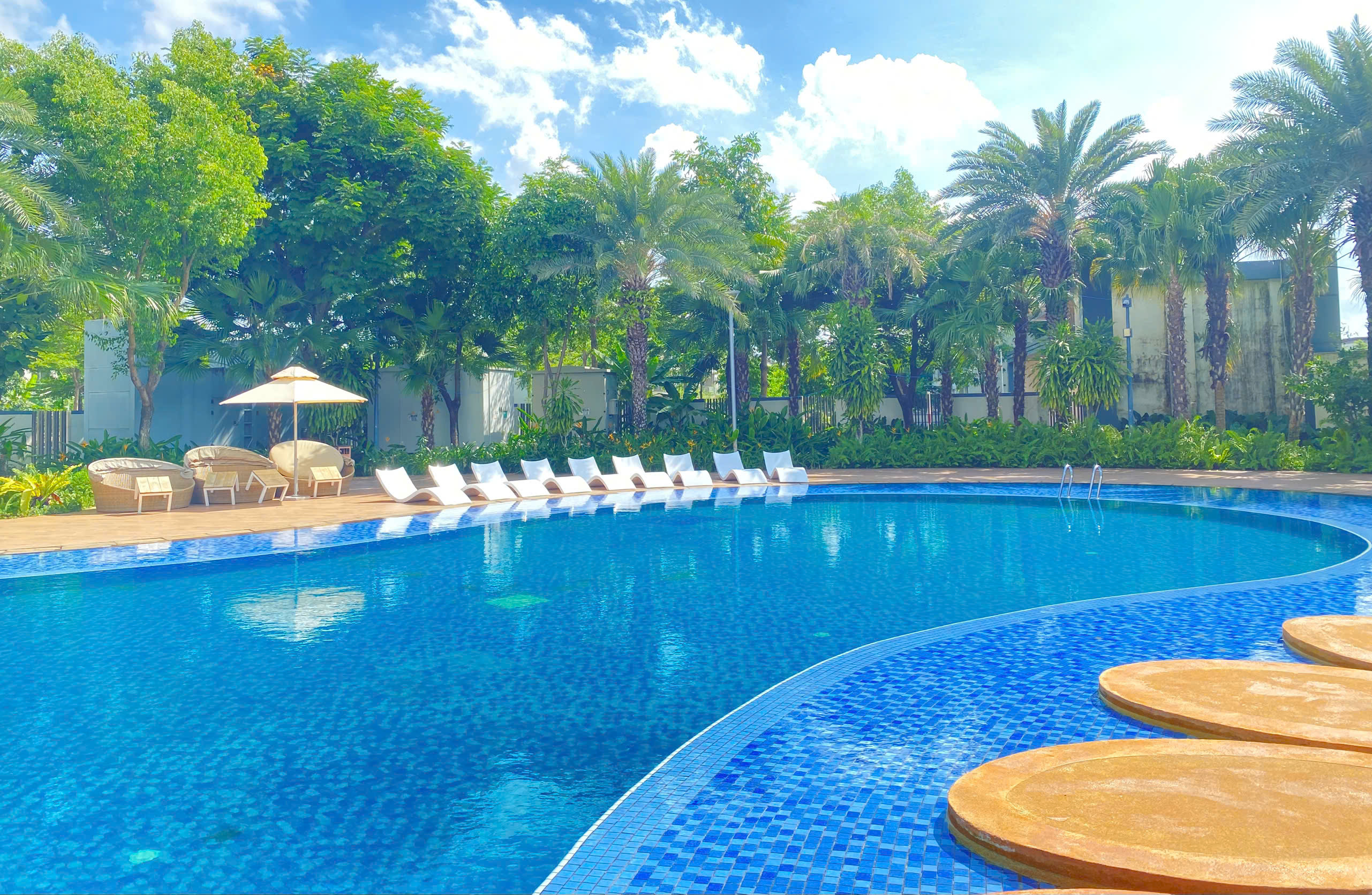 Cây xanh tại Khu đô thị Swanpark