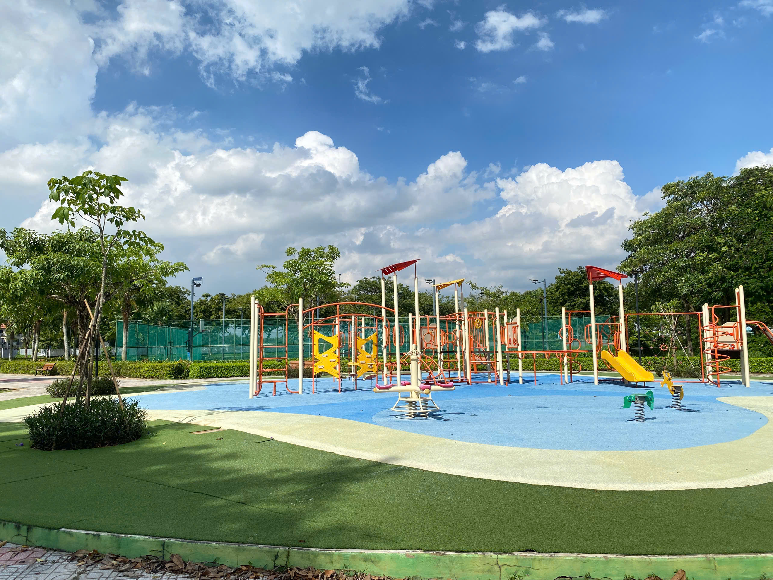 Cây xanh tại Khu đô thị Swanpark