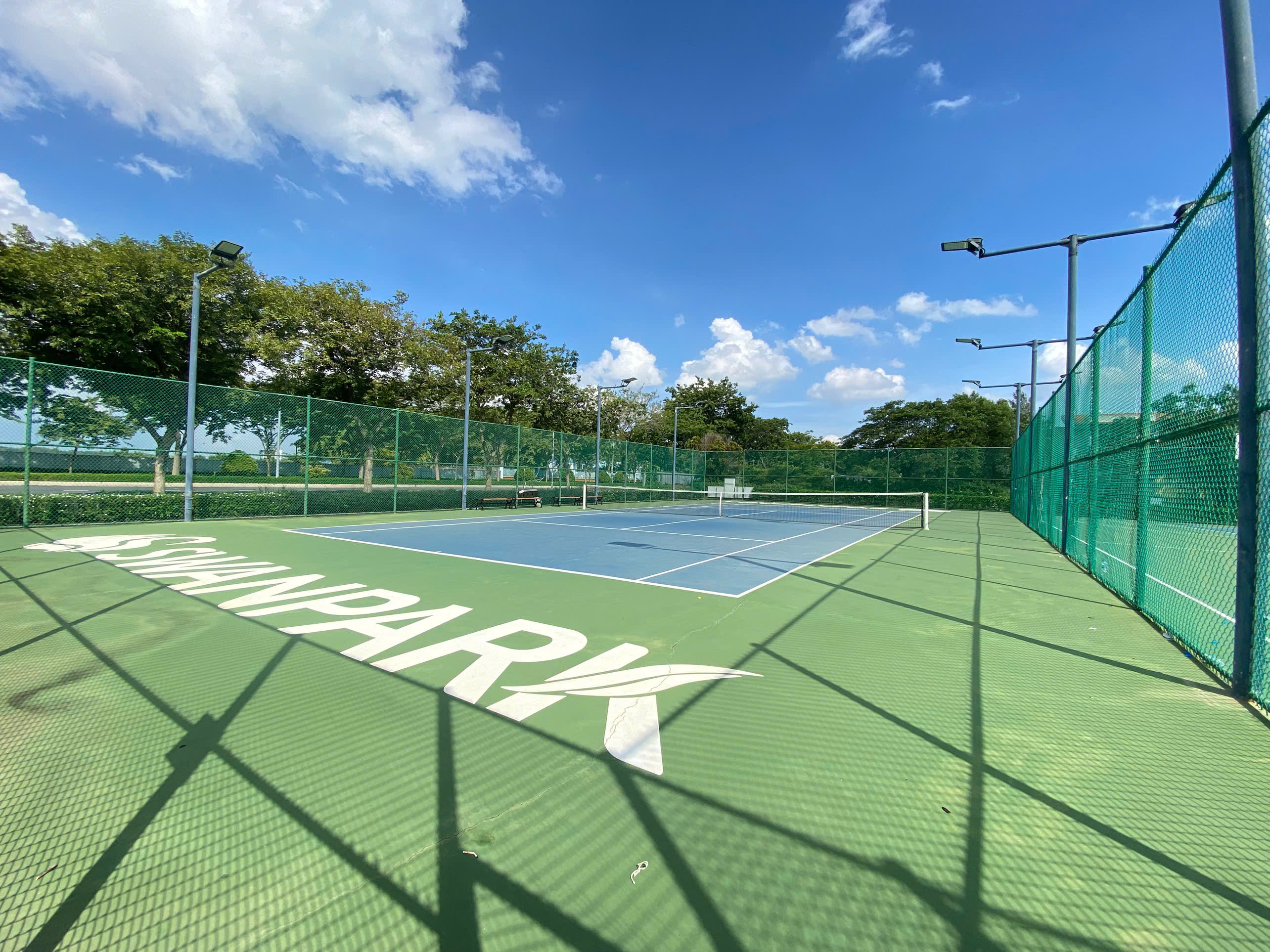 Cây xanh tại Khu đô thị Swanpark