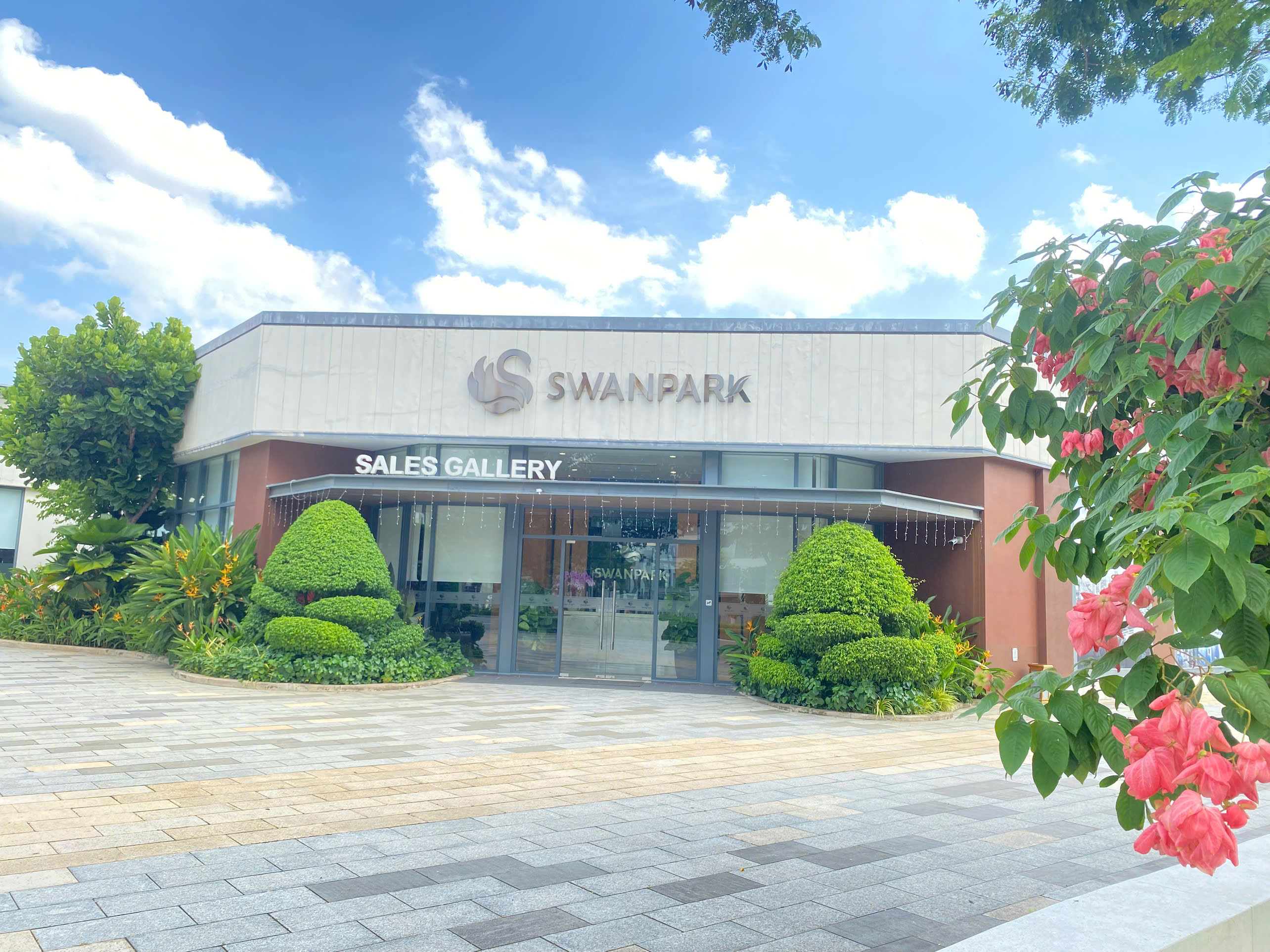 Cây xanh tại Khu đô thị Swanpark